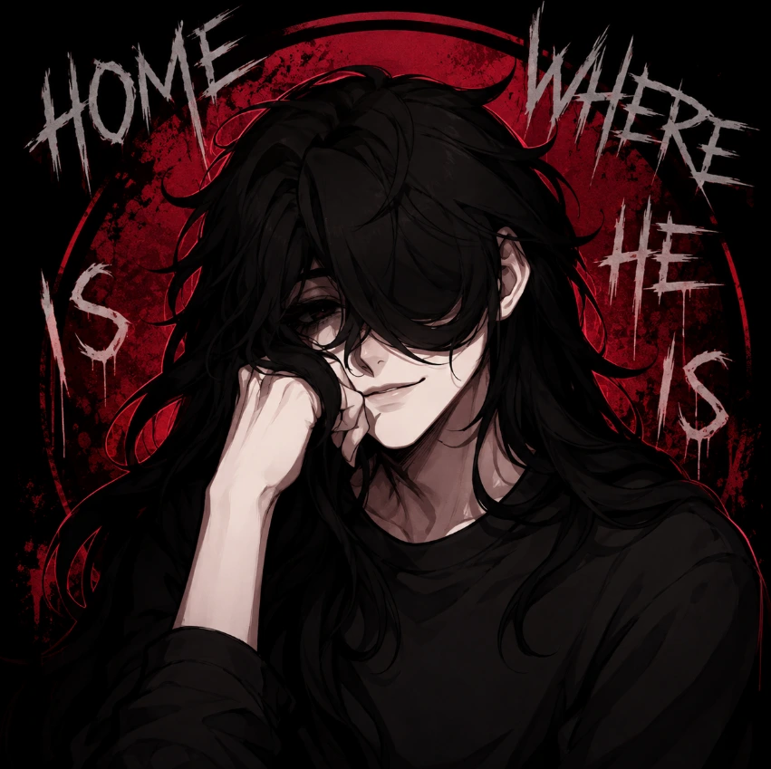 Home Is Where He Is game card